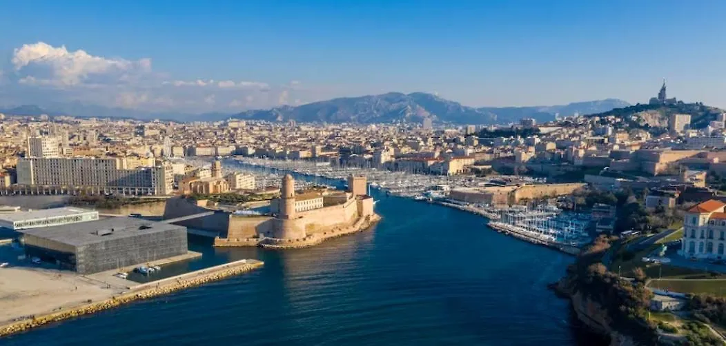 Apartment Vue Mer Plage Catalans Vieux Port Clim - 2 Chambres Marseille