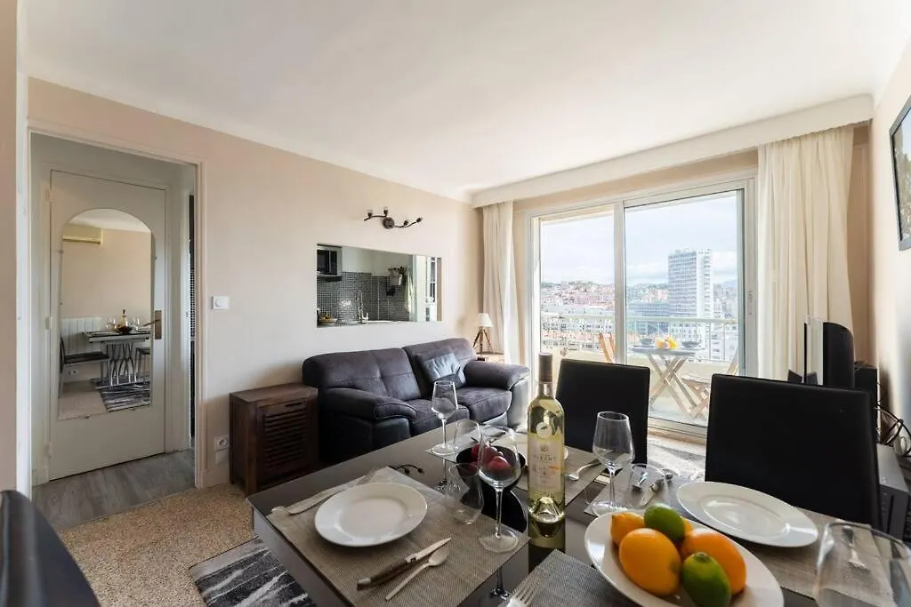 Vue Mer Plage Catalans Vieux Port Clim - 2 Chambres Μασσαλία