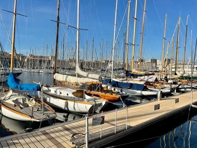 Vue Mer Plage Catalans Vieux Port Clim - 2 Chambres Marseille Lägenhet