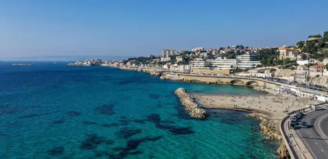 Vue Mer Plage Catalans Vieux Port Clim - 2 Chambres Marseille